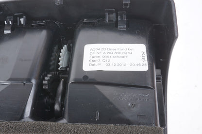 10-17 Mercedes W207 E350 E550 Coupe Rear Center Console AC Air Vent Trim OEM