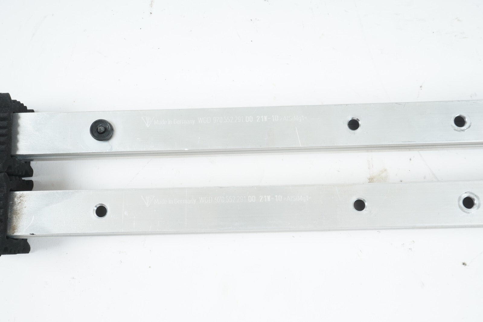 10 - 16 PORSCHE PANAMERA DASH ROD SUPPORT BAR MOUNT BRACKET SET OEM