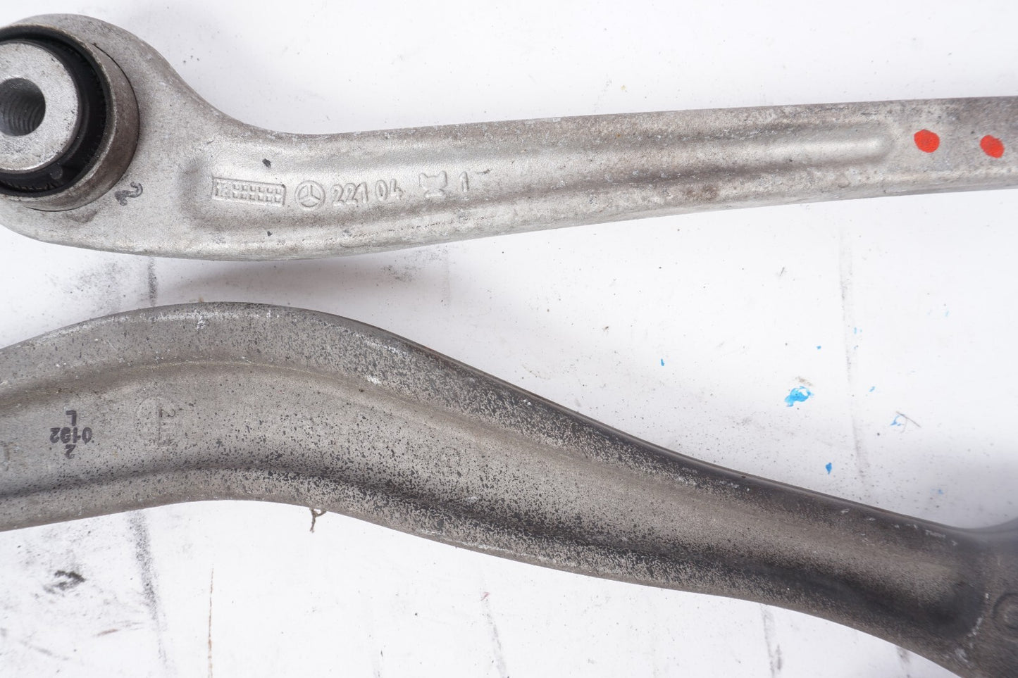14-17 Mercedes S550 W222 RWD Rear Left Driver Side Control Arm SET of 4 OEM