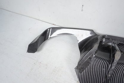 2011-2013 BMW 550i F10 Rear Bumper Lower Valance Spoiler Carbon OEM