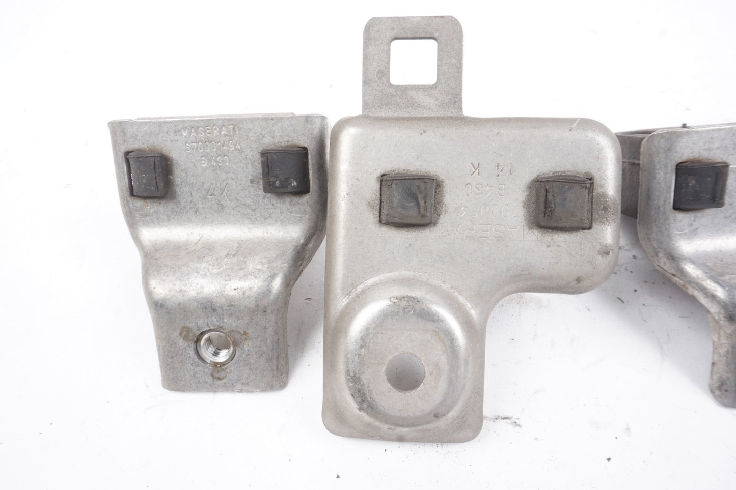 2014 - 2021 Maserati Ghibli 3.0 Exhaust Hanger Bracket Set Of 6 OEM