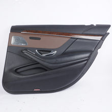 2014 - 2020 MERCEDES S550 REAR RIGHT INNER DOOR PANEL BLACK AND BROWN