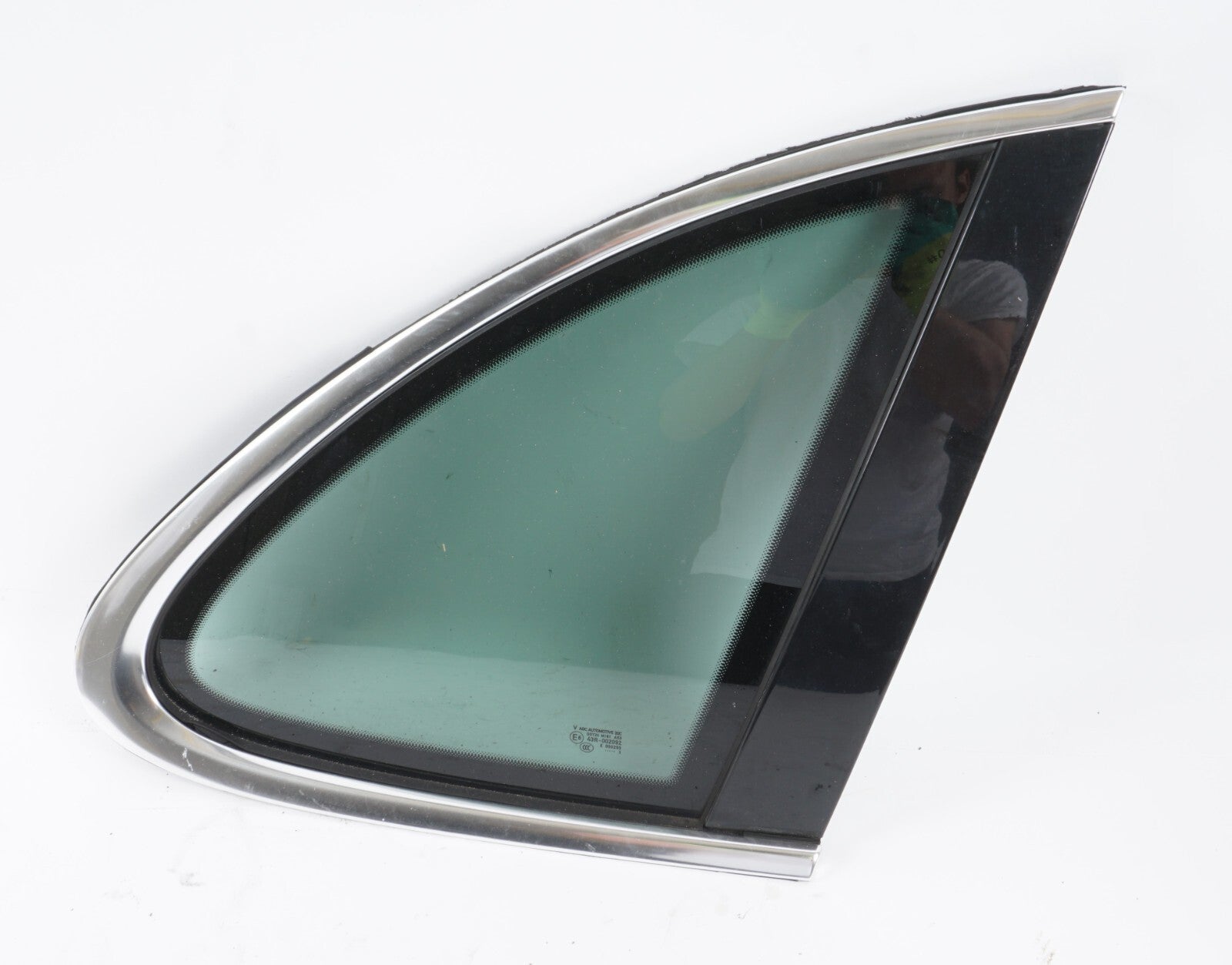 11-18 PORSCHE CAYENNE RIGHT QUARTER WINDOW GLASS PRIVACY TINT 7P5845298HB