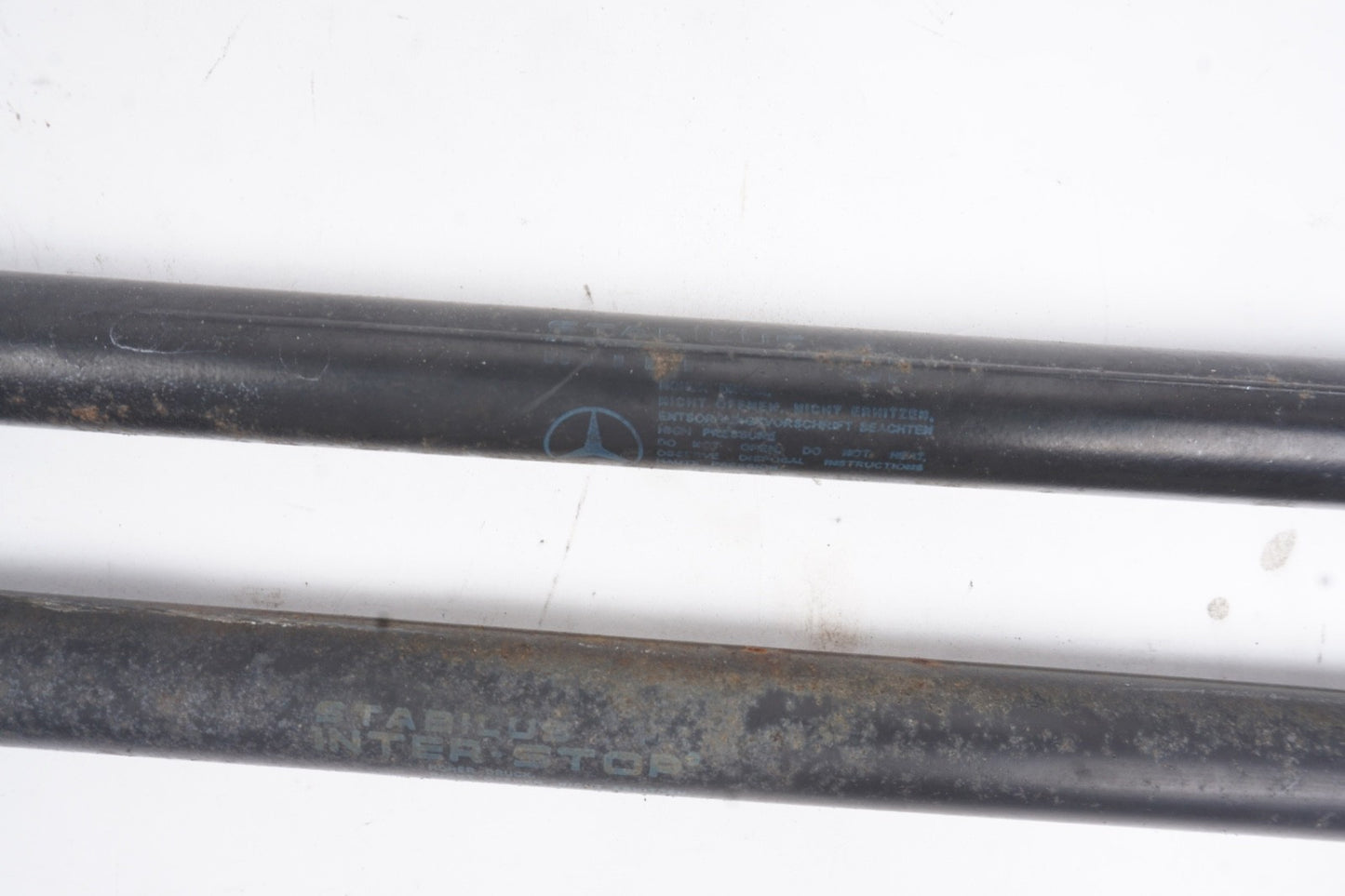2010 - 2016 Mercedes-Benz E350 W212 Front Right & Left Hood Shock Strut Pair OEM
