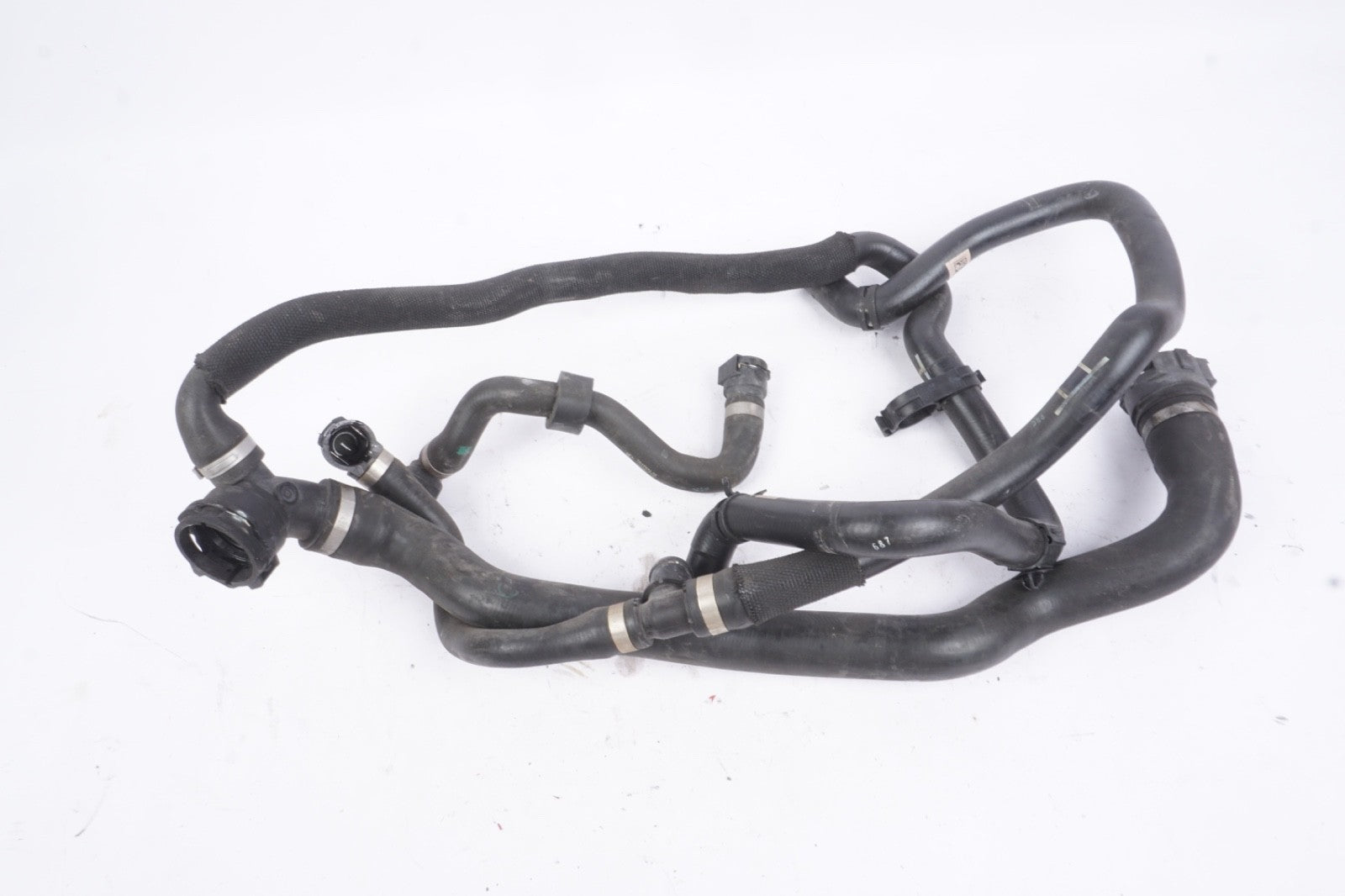2018 - 2023 BMW X2 F39 2.0L RADIATOR COOLANT WATER OUTLET HOSE TUBE OEM 7617374