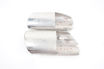 2010 - 2013 Mercedes W207 E350 Coupe Convertible Exhaust Tips Set Of 2 OEM