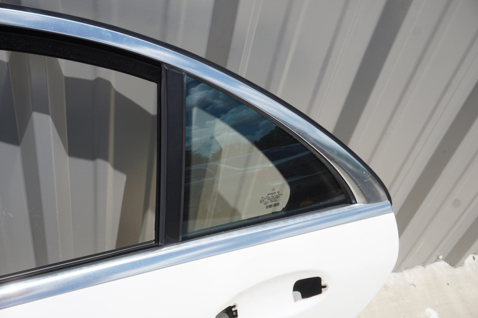 2014 - 2020 Mercedes W222 S600 S550 S560 Rear Left Driver Side Door Shell OEM