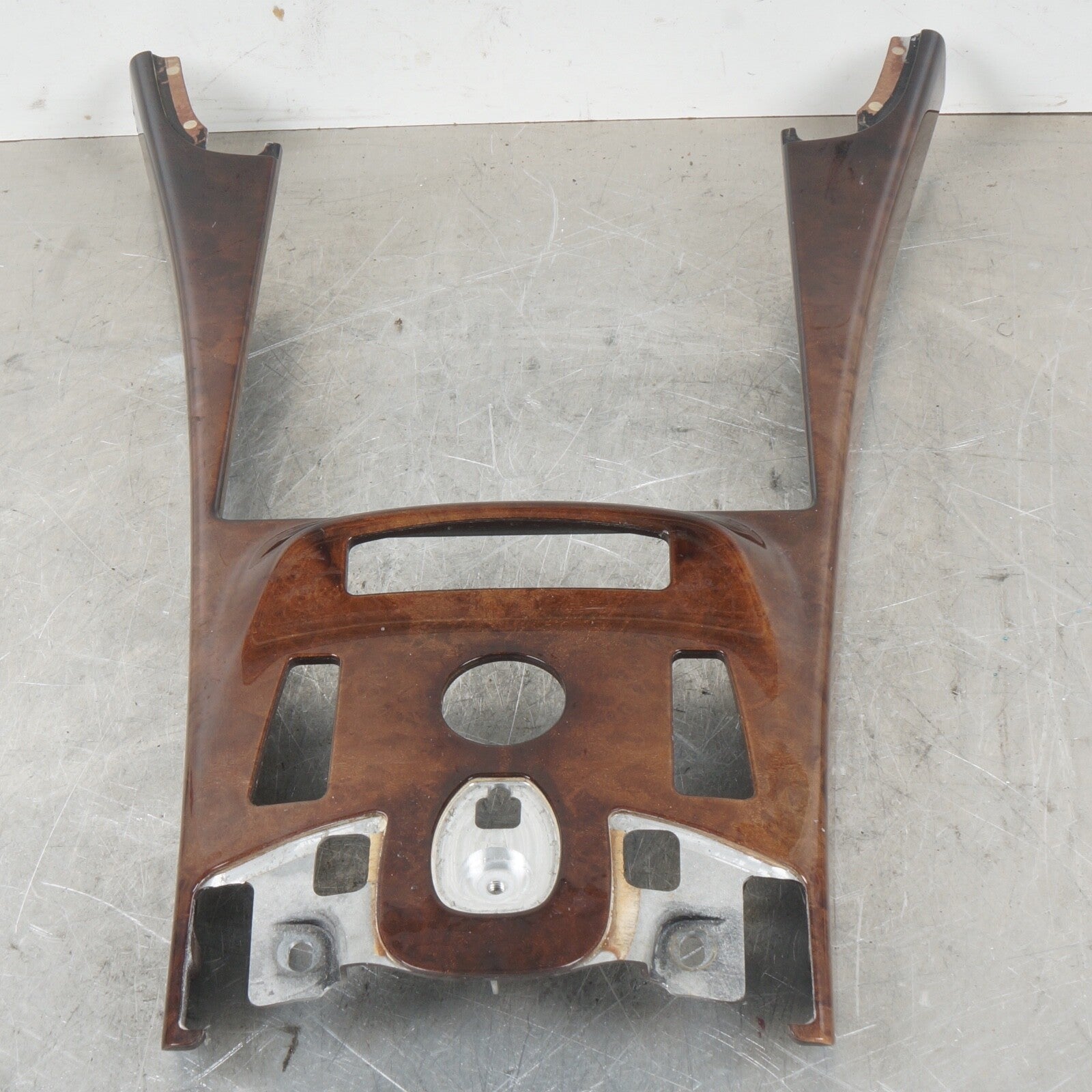 10-13 MERCEDES S550 W221 CENTER CONSOLE WOOD TRIM OEM