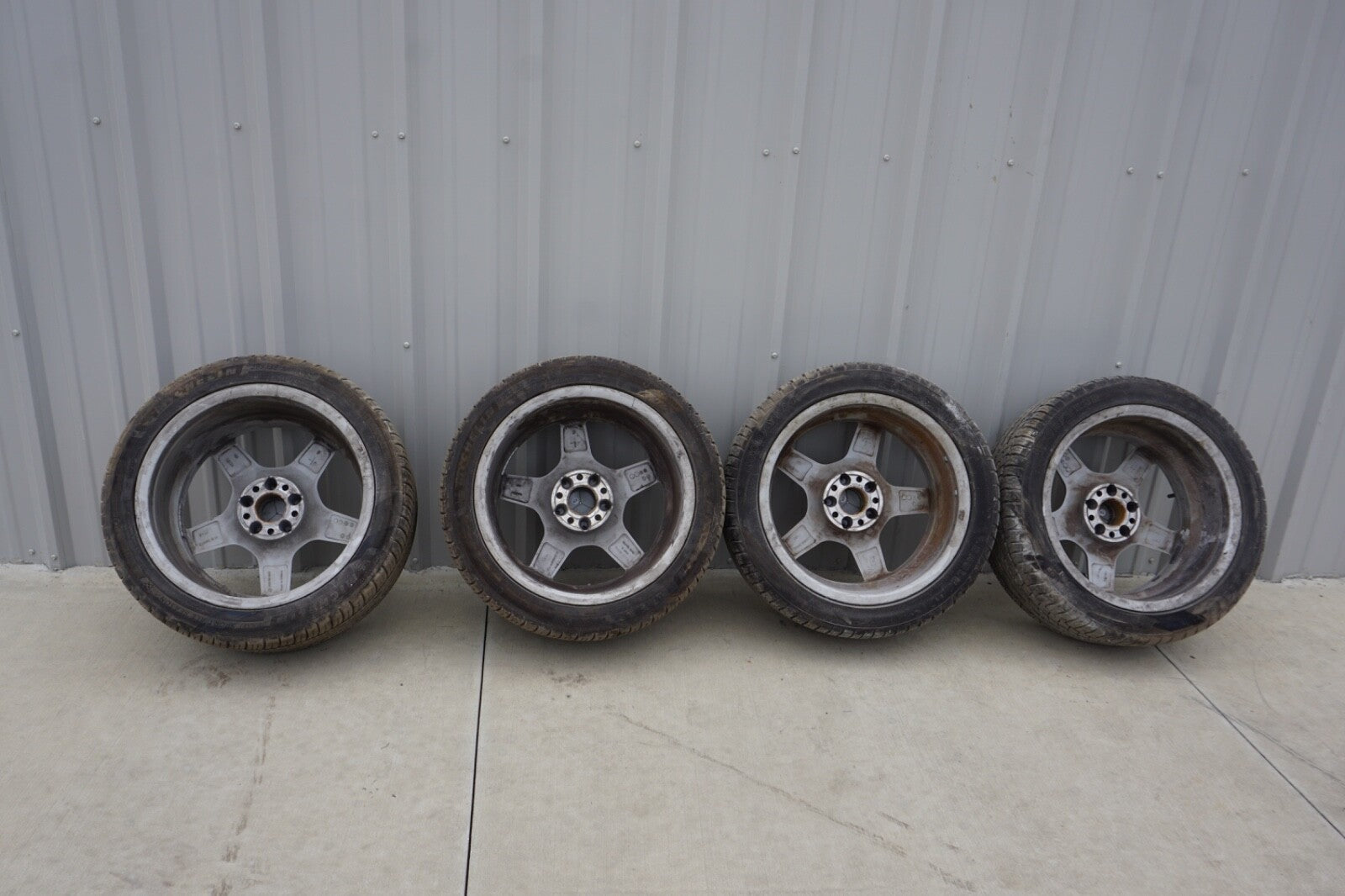 2003-2006 Mercedes-Benz R230 Wheels Rims SL500 AMG SL600 SL55 Staggered OEM 18”