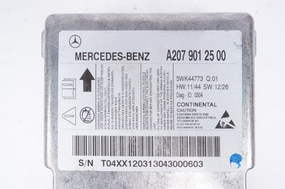 14 MERCEDES E350 COUPE W207 CONTROL MODULE COMPUTER OEM - CLEAN A2079012500
