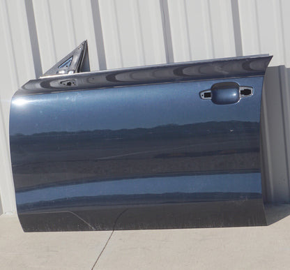 2012 - 2018 AUDI A7 FRONT DOOR SHELL LEFT DRIVER SIDE OEM BLUE