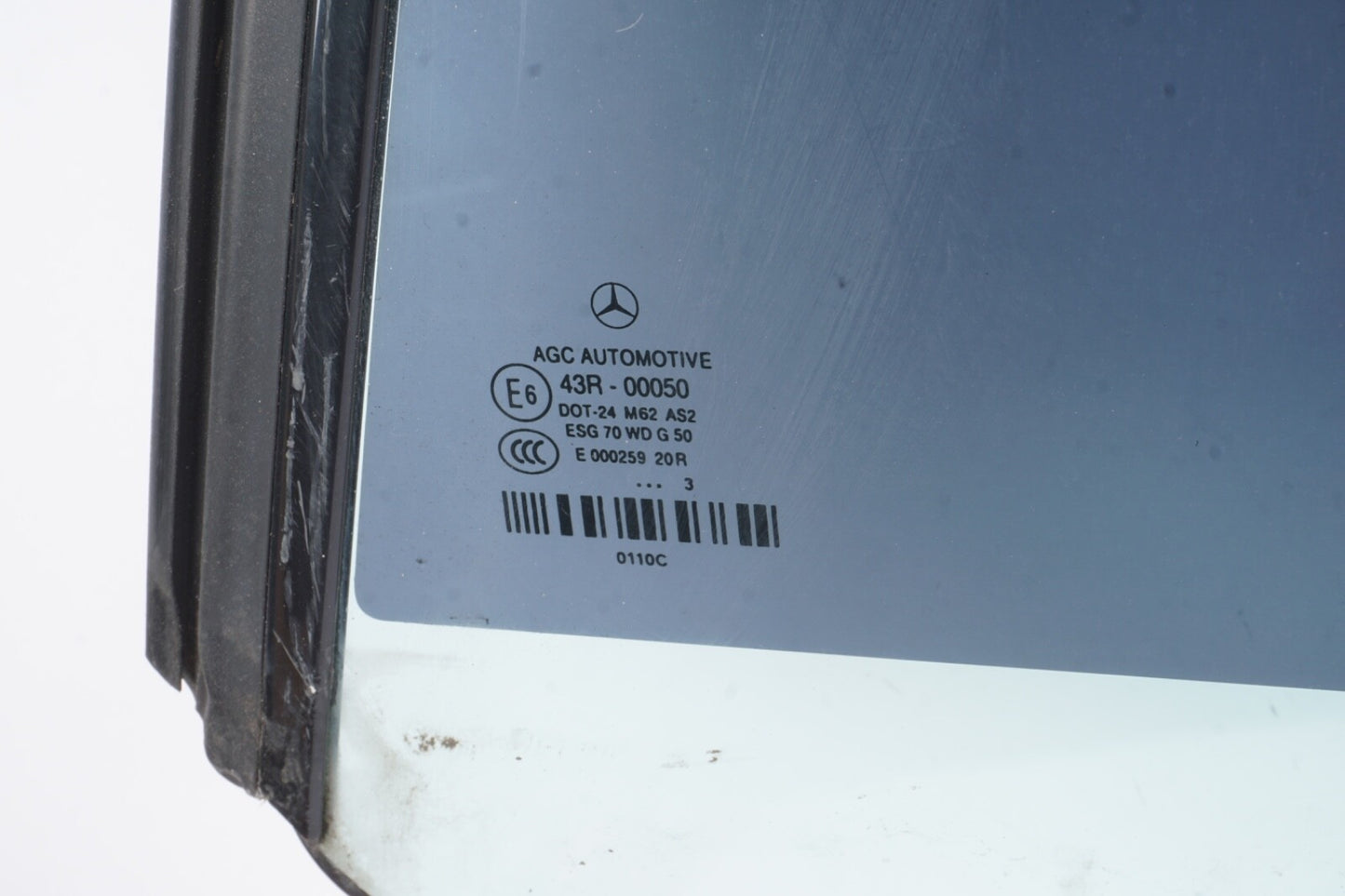 2010-2017 Mercedes Benz E350 E400 Coupe Rear LEFT Side Quarter Window Glass OEM