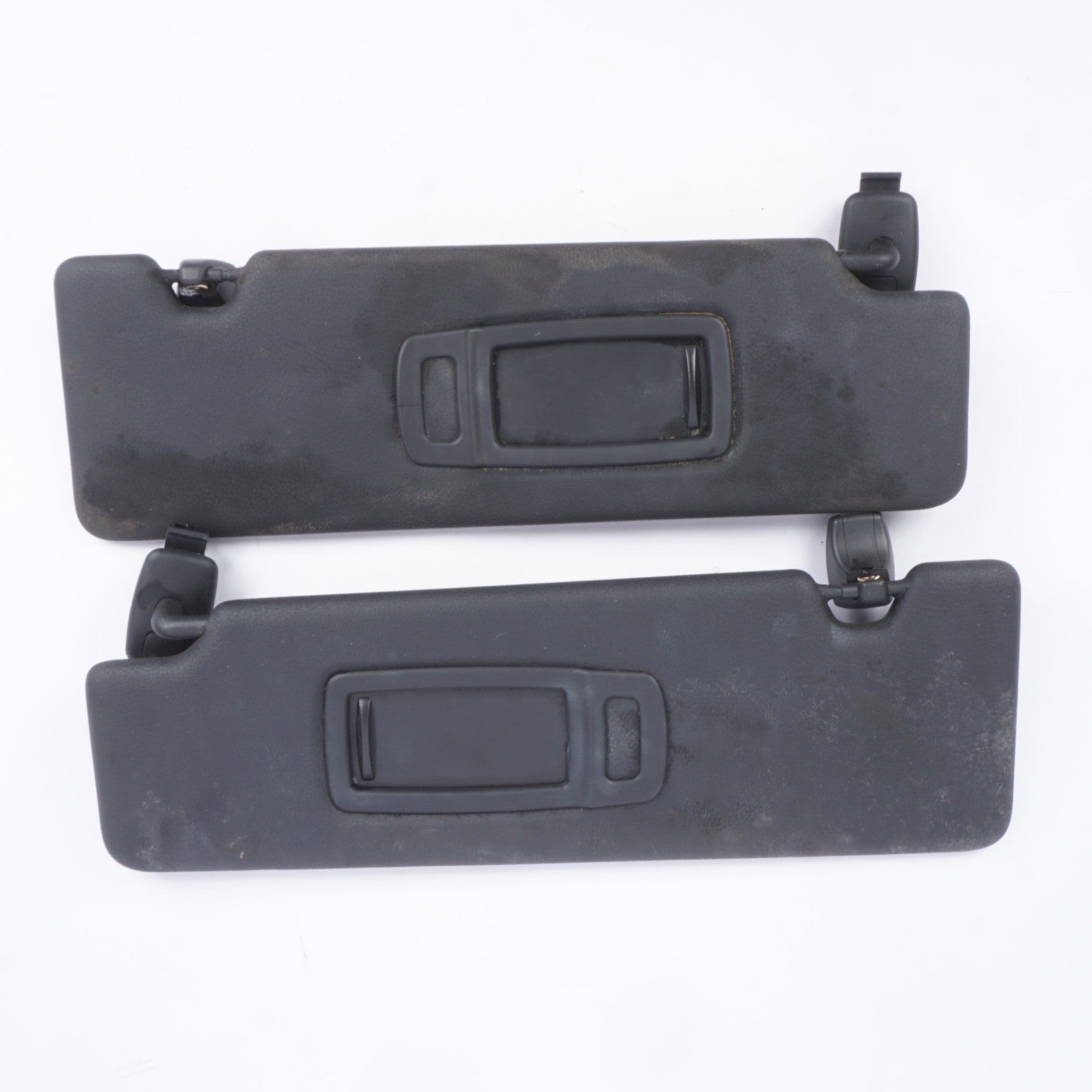 2018 - 2023 BMW X2 F39 FRONT LEFT RIGHT SIDE SUNVISOR OEM BLACK - PAIR