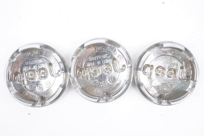 2009 - 2023 Jeep Compass Chrome Center Caps 2.5"