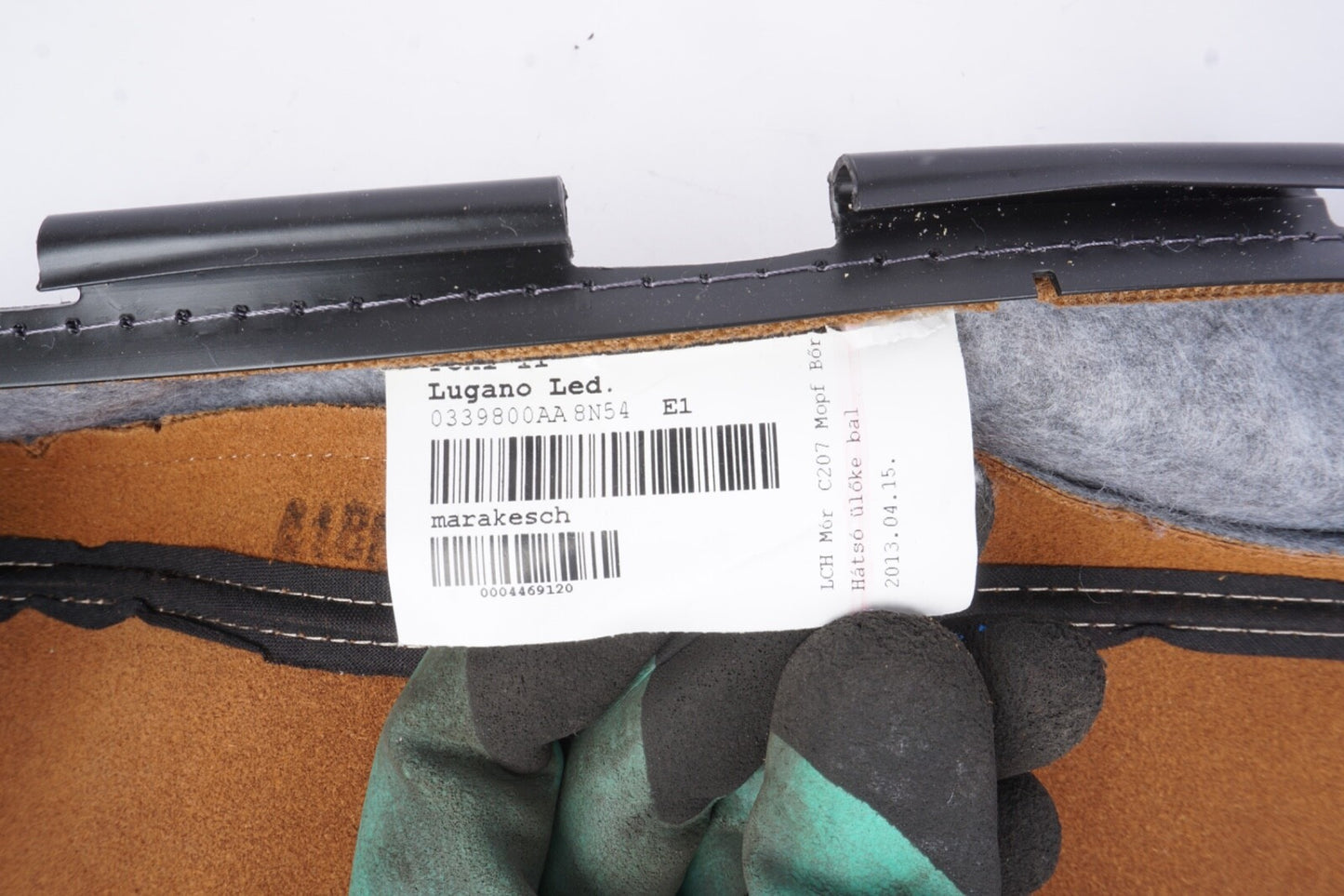 10-17 Mercedes W207 E350 E400 E550 Coupe Rear Seat Cushion Bottom Lower LEFT