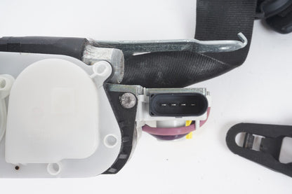 11-17 AUDI A8 A8L FRONT LEFT DRIVER SEAT BELT RETRACTOR OEM