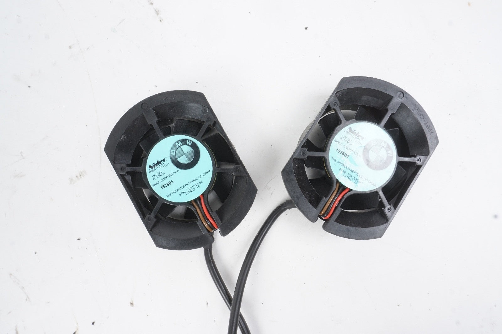 13-18 BMW 650i 640i Front Left Driver Seat Vent Fan SET Of 4 OEM