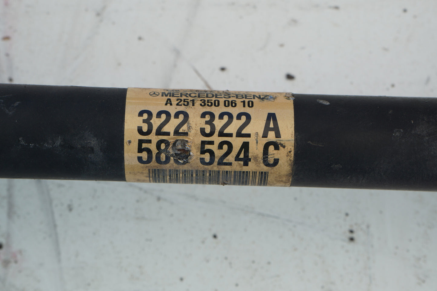 2006 - 2010 MERCEDES BENZ R350 R500 W251 REAR RIGHT PASS SIDE AXLE SHAFT OEM
