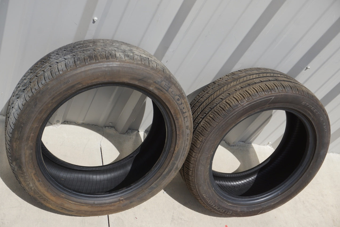 P225/50R17 Blackhawk STREET-H HH11 94 V Used - PAIR