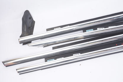 2011-2017 Audi A8L D4 Front Rear Left  Right Door Window Belt Molding Trim  SET