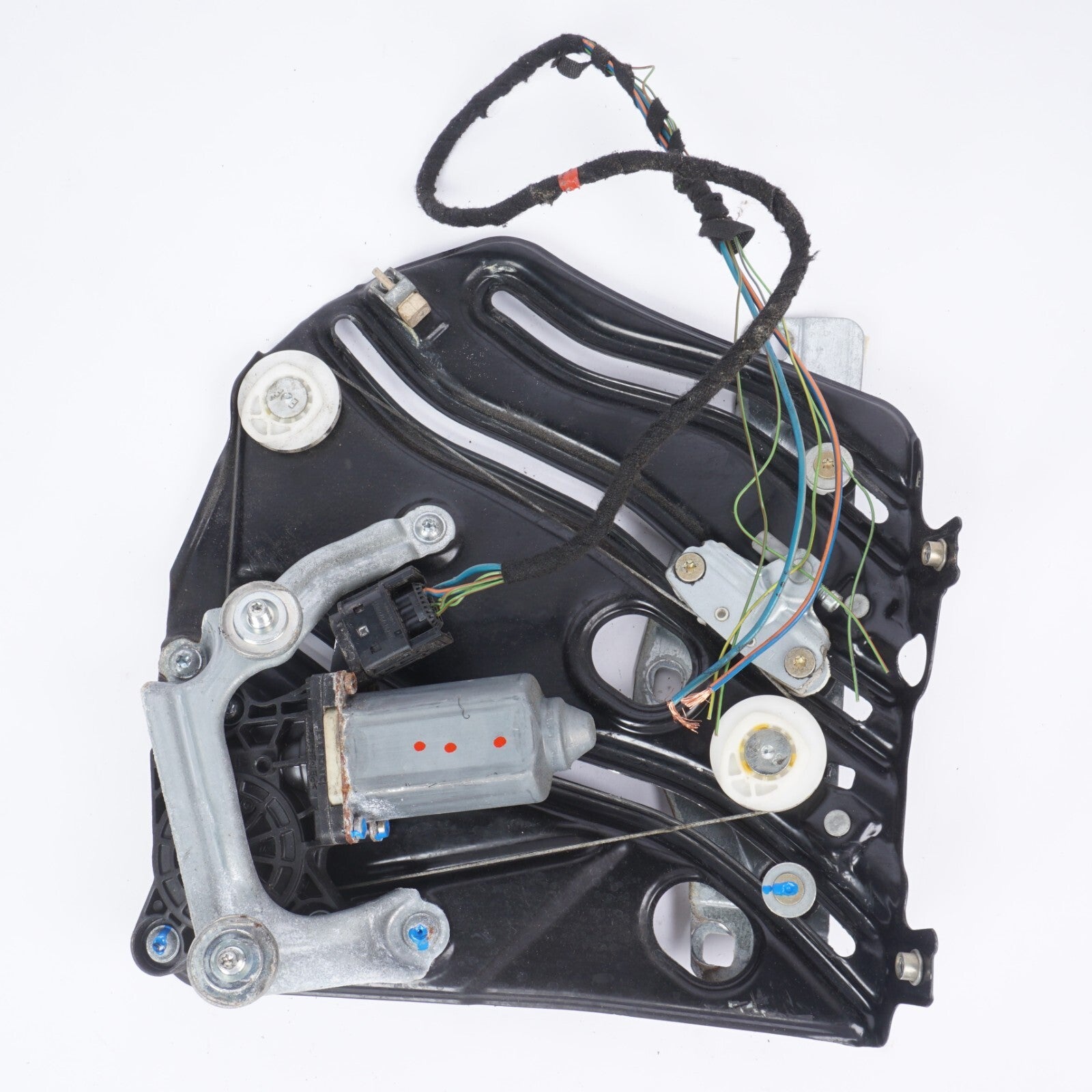 03-12 Mercedes R230 SL550 SL55 Rear Left Quarter Window Regulator w/ Motor OEM