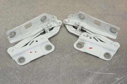 10-12 MERCEDES BENZ GL350 W164 FRONT RIGHT LEFT SIDE HOOD HINGE SUPPORT OEM