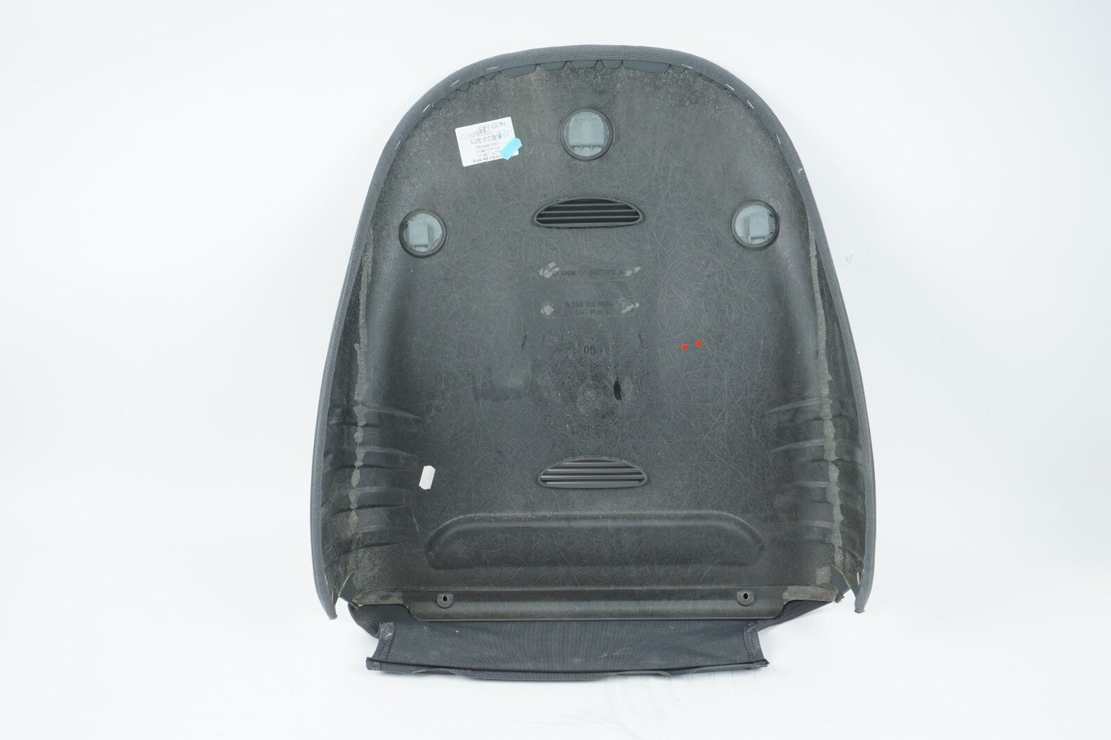 03 - 06 Mercedes R230 SL500 Seat Back Cover Panel Right Passenger Side  OEM