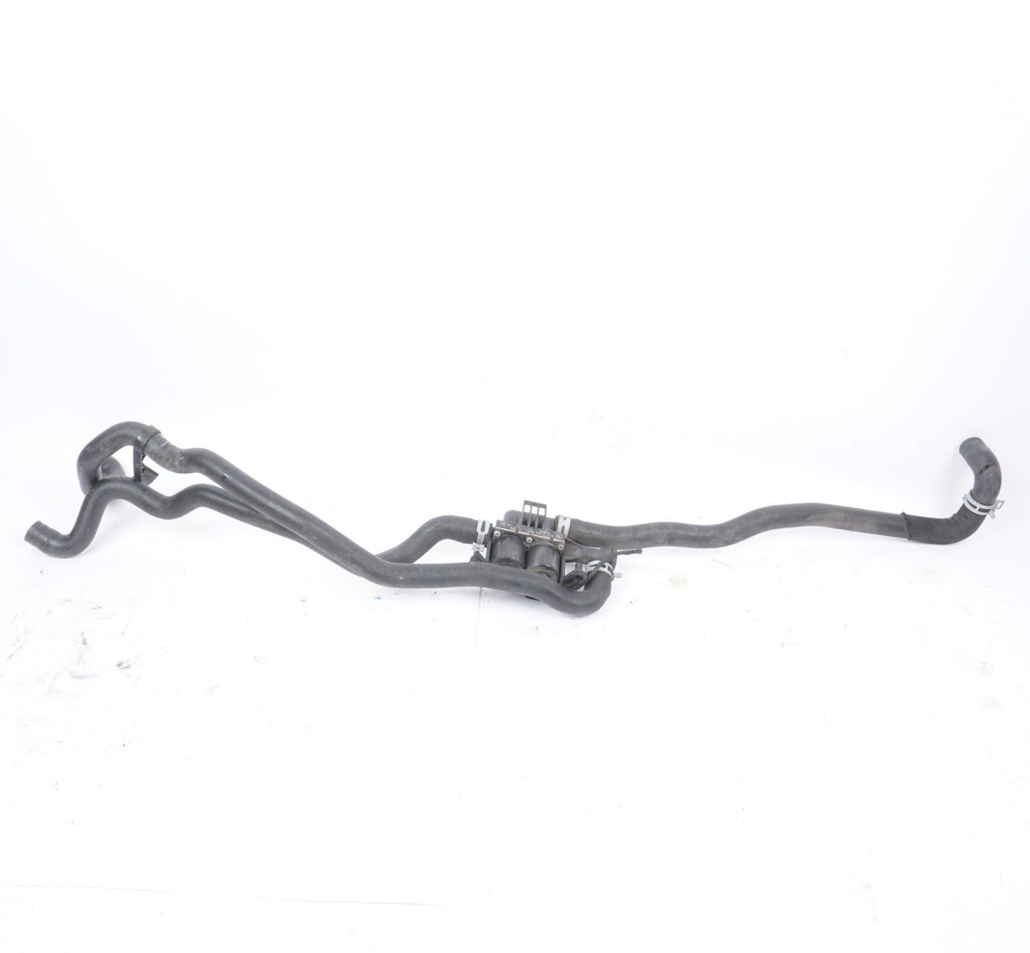 13 - 18 BMW 650i Water Coolant Control Heater Valve w/ Line Pipe Tube Hose  OEM