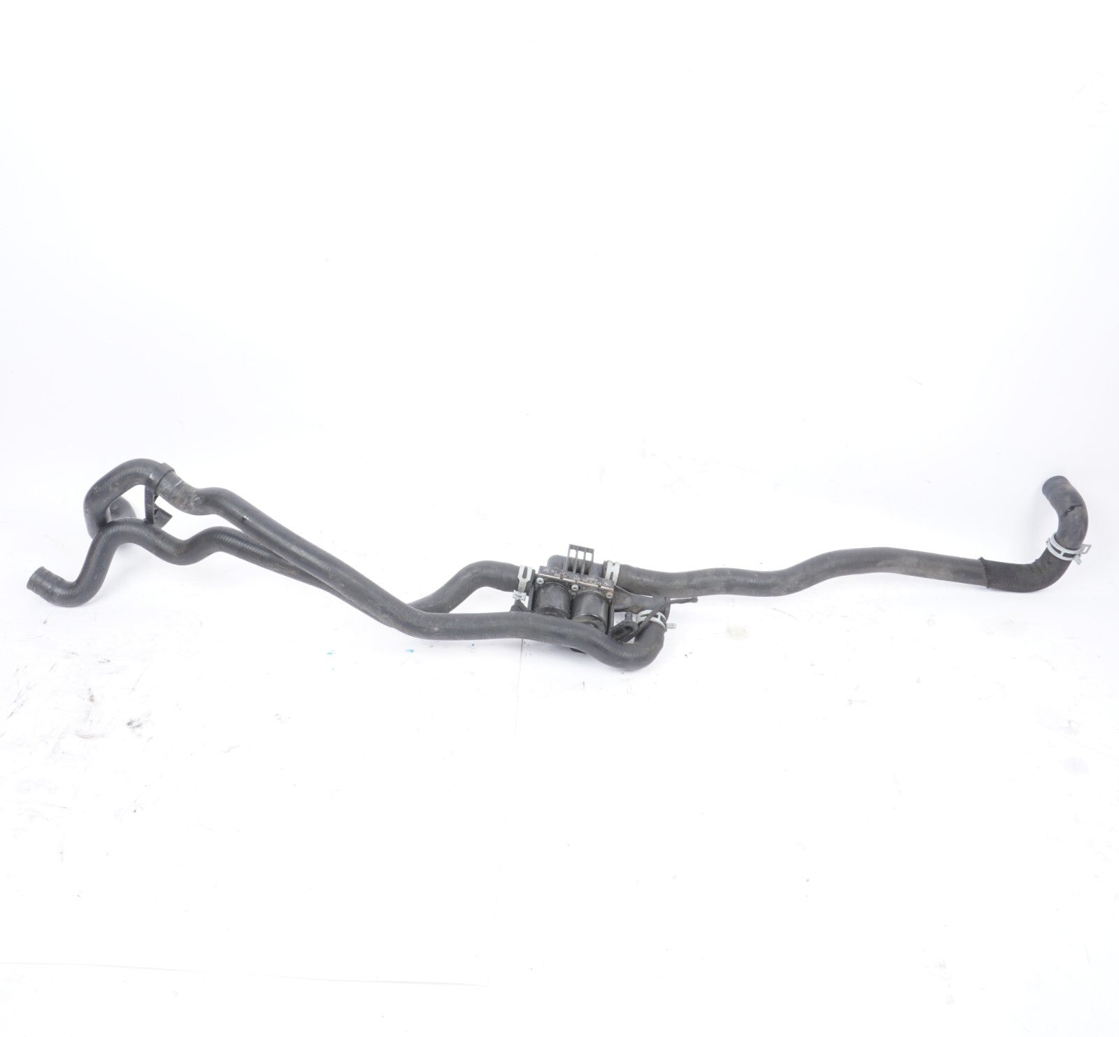13 - 18 BMW 650i Water Coolant Control Heater Valve w/ Line Pipe Tube Hose  OEM
