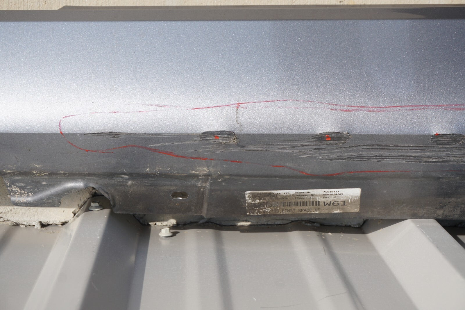 07 - 13 BMW 328i 335i Convertible Coupe Left Rocker Panel Skirt Molding OEM
