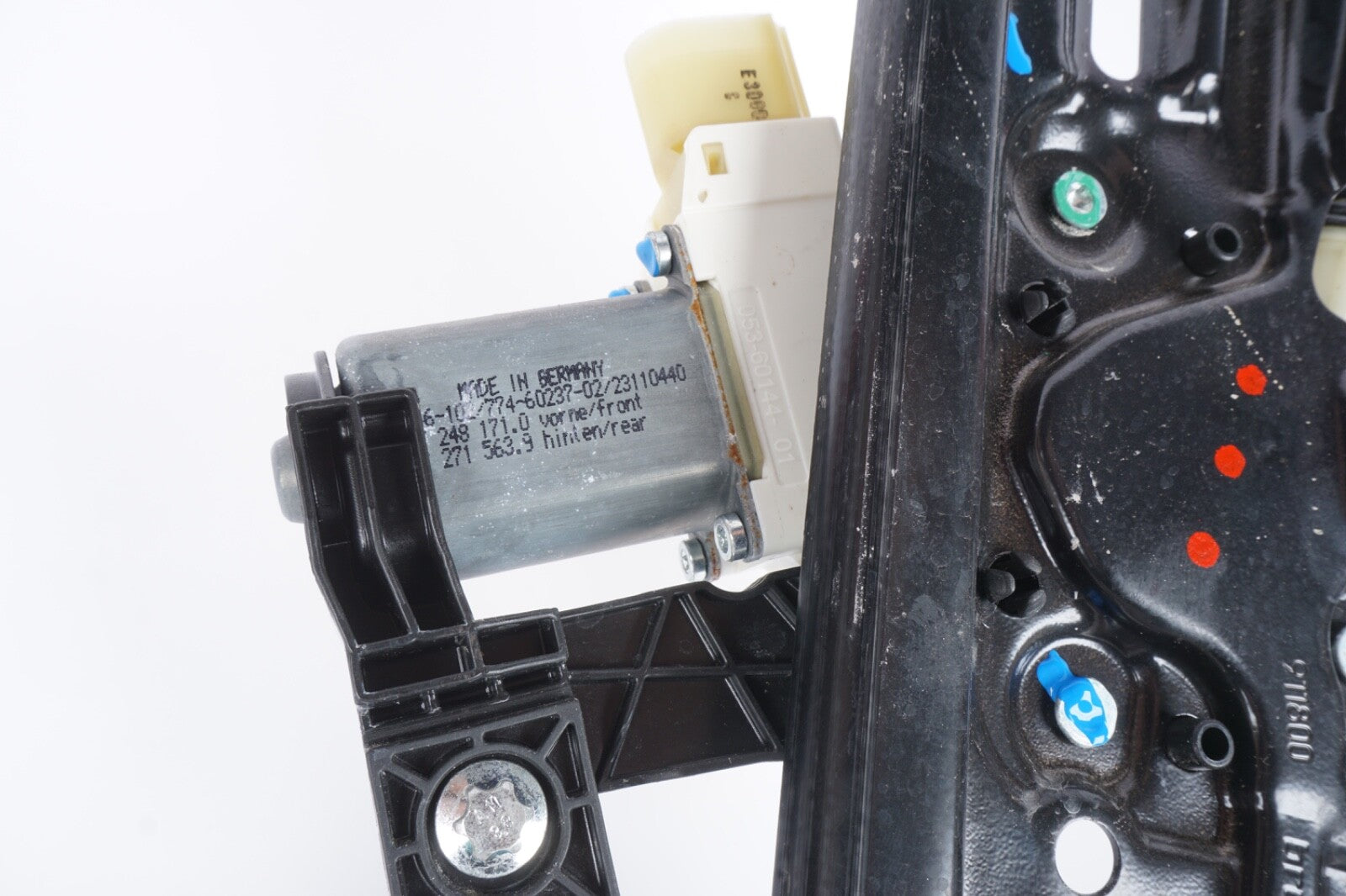 2011-2016 BMW 528i 535i 550i M5 Rear Window Regulator Left Driver - 51357182613