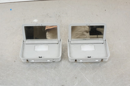 07-09 Mercedes W221 S550 S450 Rear Left  Right Side Overhead Vanity Mirror Grey