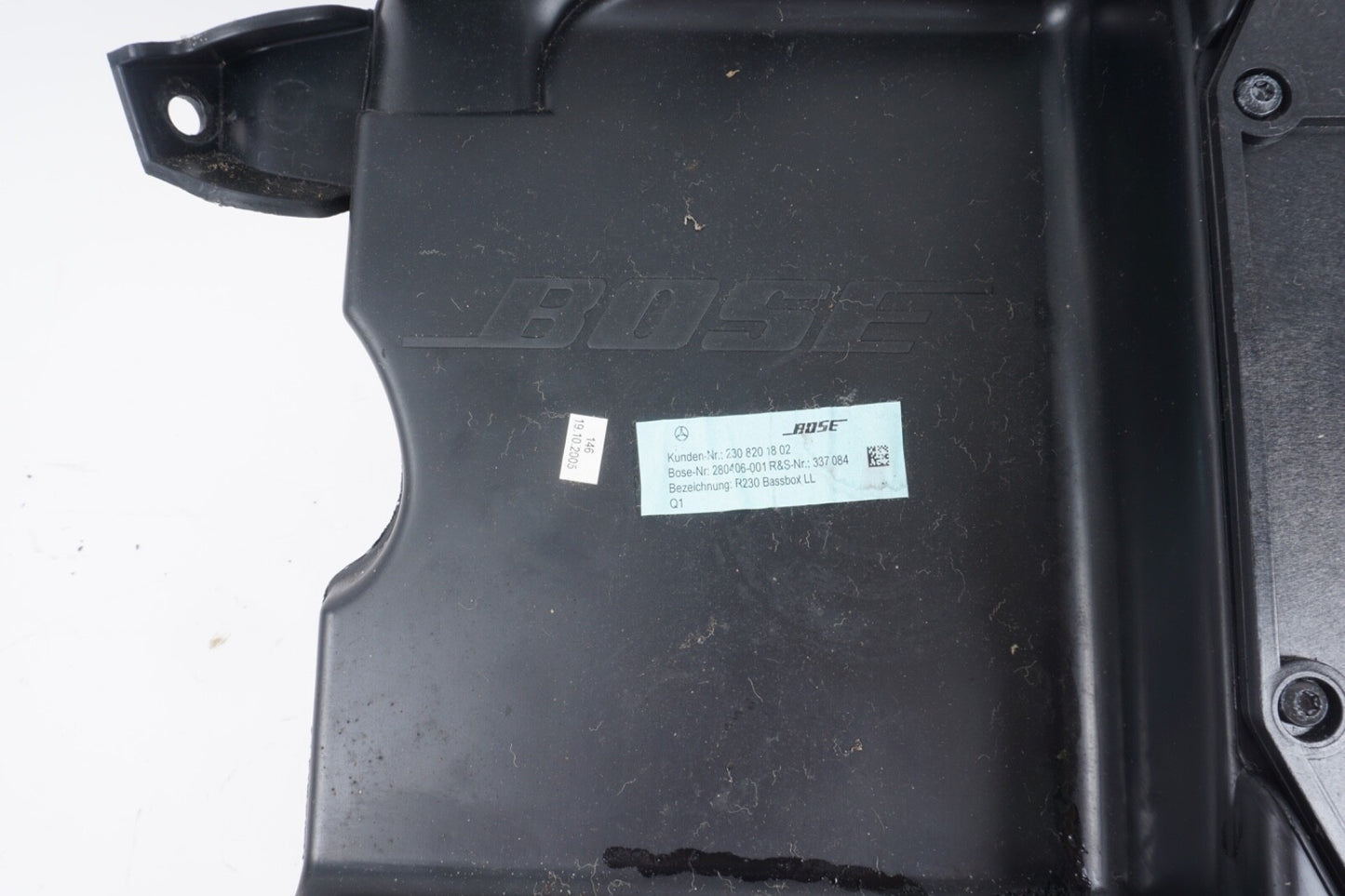 03-08 Mercedes R230 SL500 SL55 AMG BOSE Subwoofer Audio Radio Speaker OEM