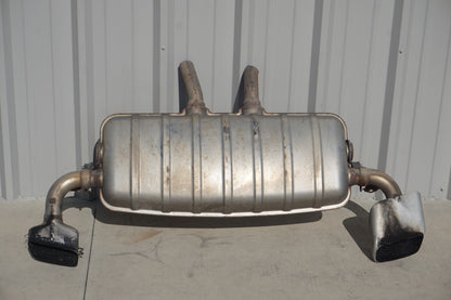 2011 - 2014 PORSCHE CAYENNE 3.6L EXHAUST SYSTEM REAR MUFFLER OEM
