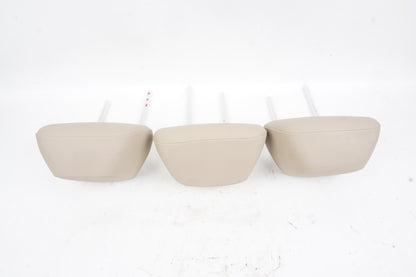 2008 - 2014 MERCEDES BENZ C250 C300 C350 TAN REAR SEAT HEADREST SET OEM