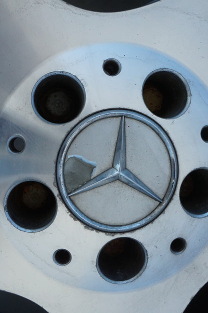 03 - 12 Mercedes R230 SL500 ALLOY WHEEL RIM 8.5Jx18 *TWO WHEEL ARE CRACKED* OEM