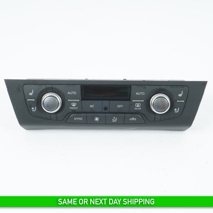 2012-2015 AUDI A7 AC HEATER CLIMATE TEMPERATURE CONTROL SWITCH OEM