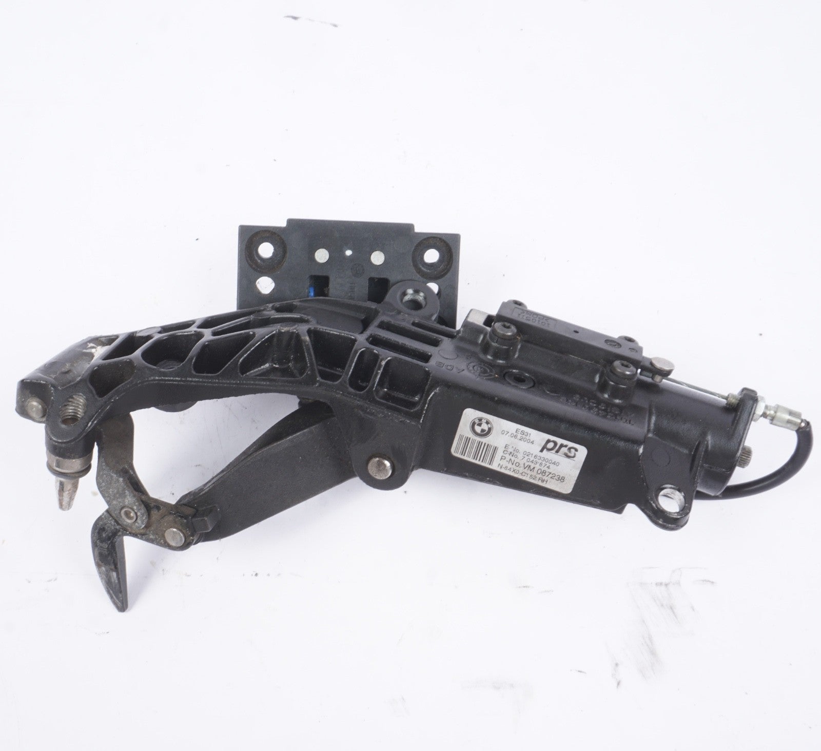 03-08 BMW E85 Z4 RIGHT PASSENGER SIDE TOP LOCK LATCH MECHANISM 7043874 OEM