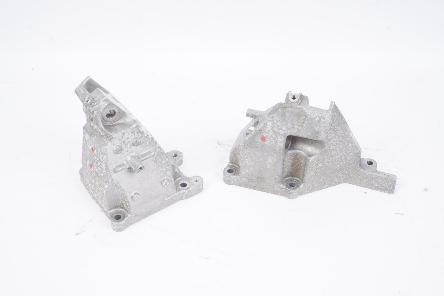 12-13 Mercede W221 S550 RWD Engine Motor Left & Right Mount Bracket Set OEM