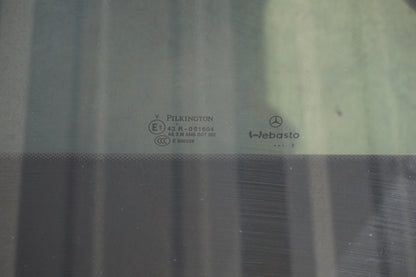 10-17 Mercedes W207 E350 E400 C250 Coupe Front Panoramic Pano Roof Glass OEM