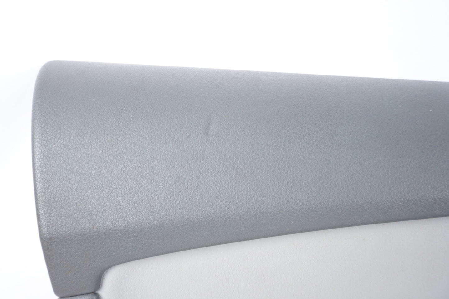 2012-2015 AUDI A7 FRONT LEFT DOOR TRIM PANEL GRAY LEATHER OEM