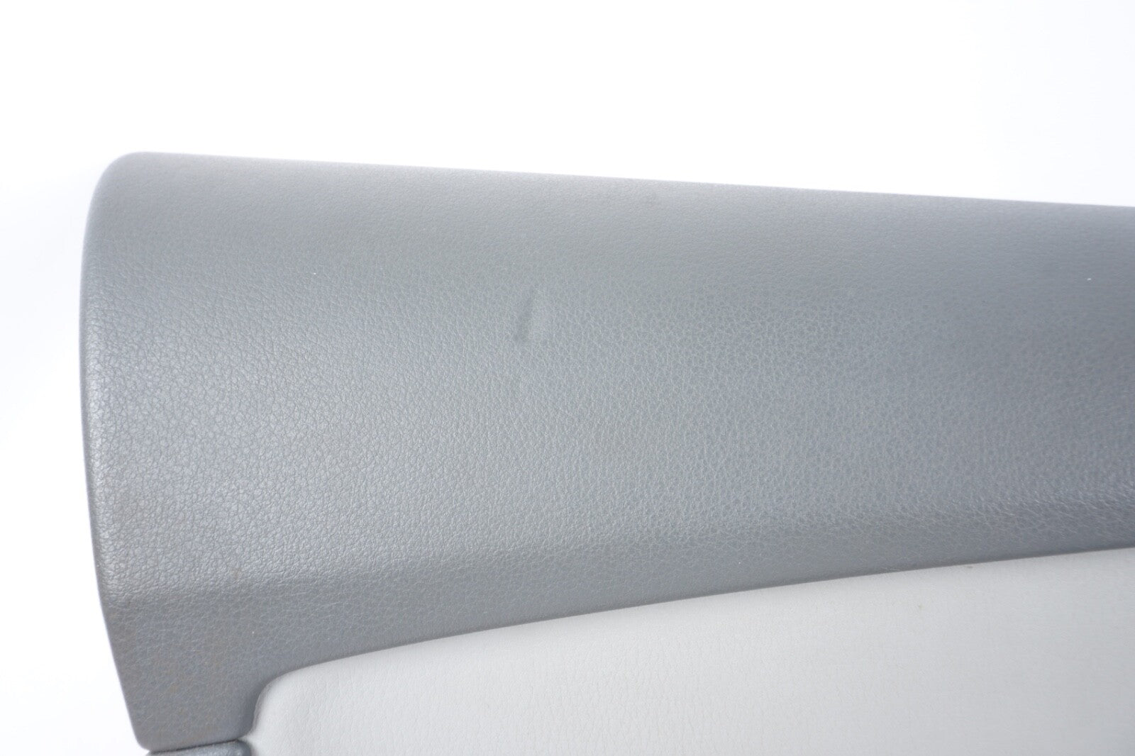 2012-2015 AUDI A7 FRONT LEFT DOOR TRIM PANEL GRAY LEATHER OEM