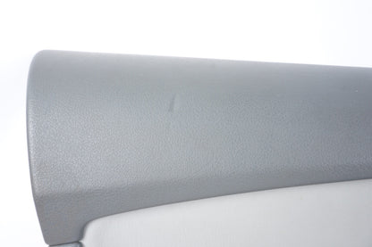 2012-2015 AUDI A7 FRONT LEFT DOOR TRIM PANEL GRAY LEATHER OEM