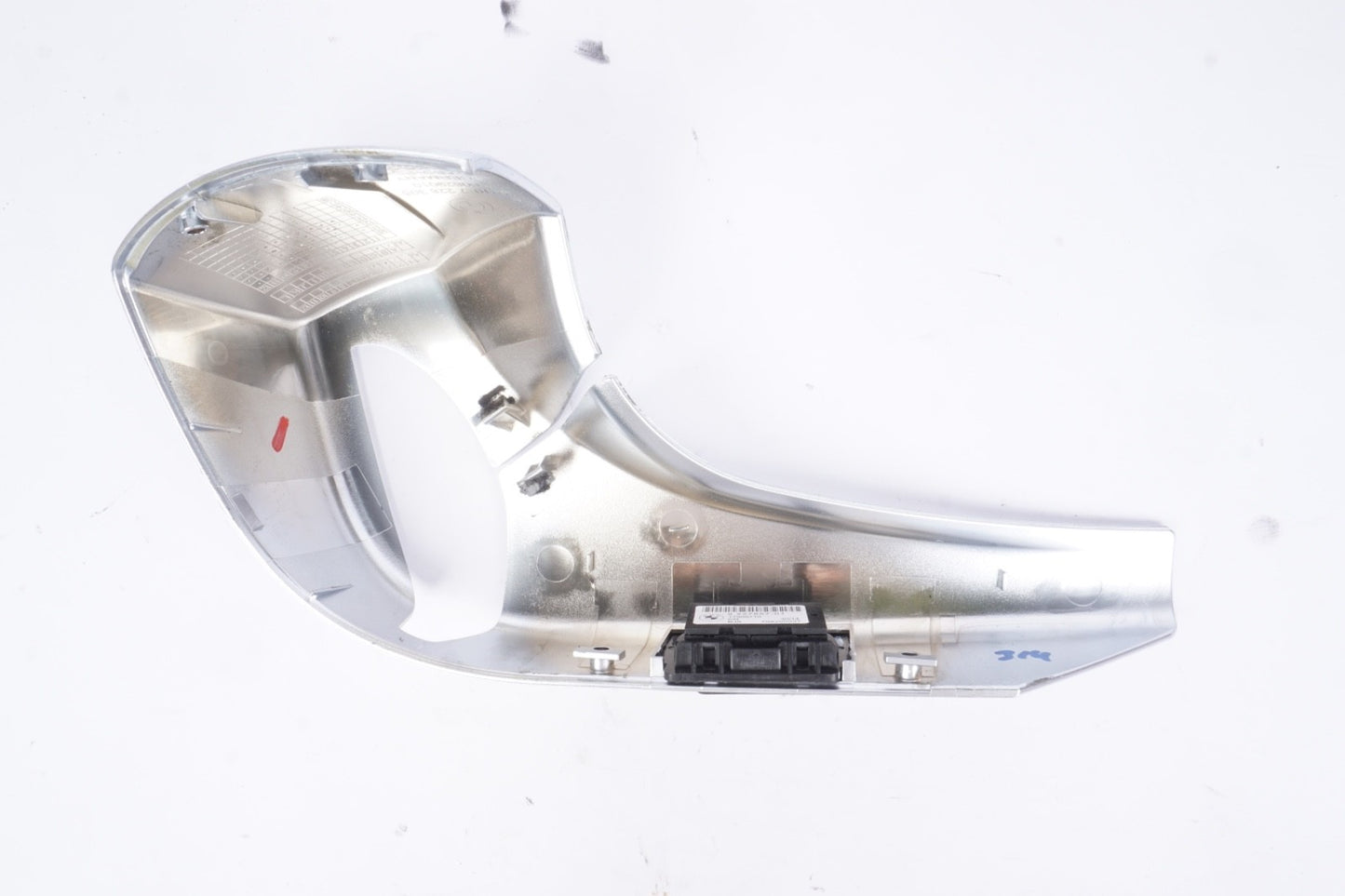 12-18 BMW 650i 640i F13 FRONT LEFT SIDE SEAT BEZEL COVER TRIM & HEAT SWITCH OEM