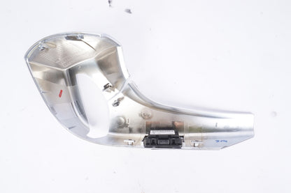 12-18 BMW 650i 640i F13 FRONT LEFT SIDE SEAT BEZEL COVER TRIM & HEAT SWITCH OEM