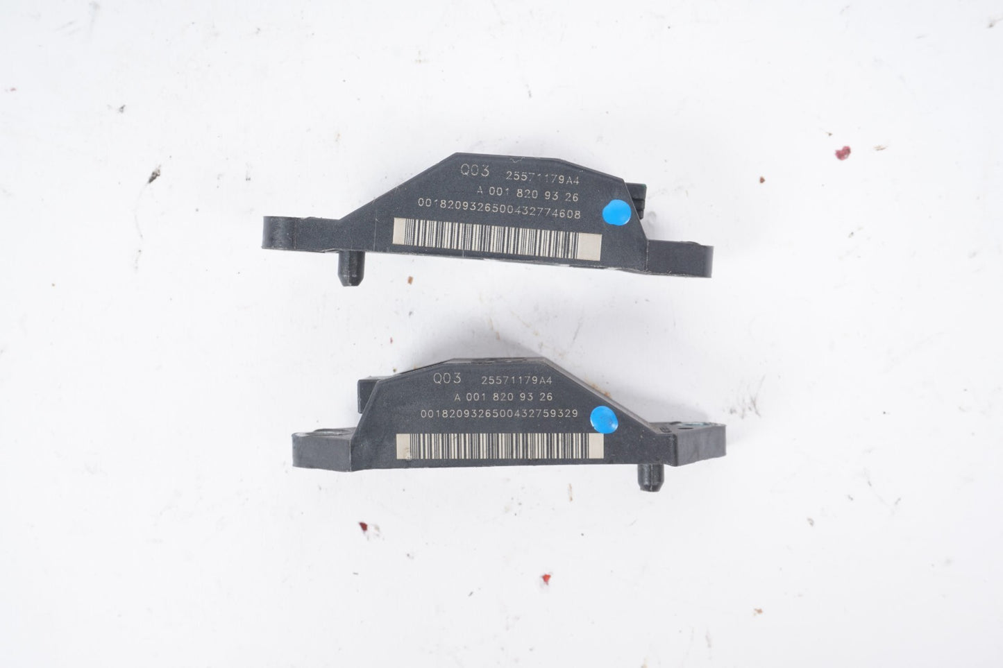 03-08 Mercedes R230 SL500 Sensor A0018209326 SET OF 2 OEM