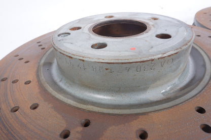 03-06 Mercedes R230 SL500 SL600 Front Left & Right Brake Rotors Disc OEM