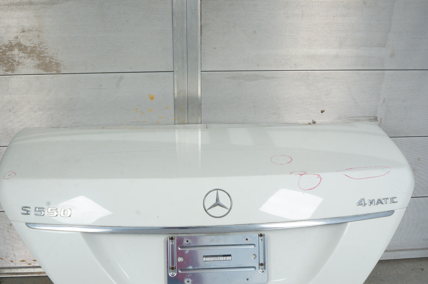 2007 - 2013 MERCEDES S550 W221 TRUNK LID OEM