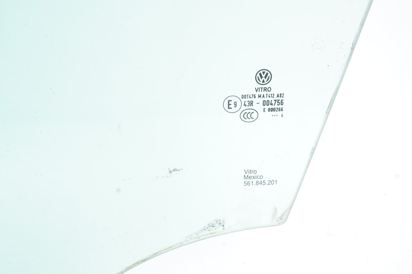 2012-2022 Volkswagen Passat Front Left Driver Door Window Glass OEM