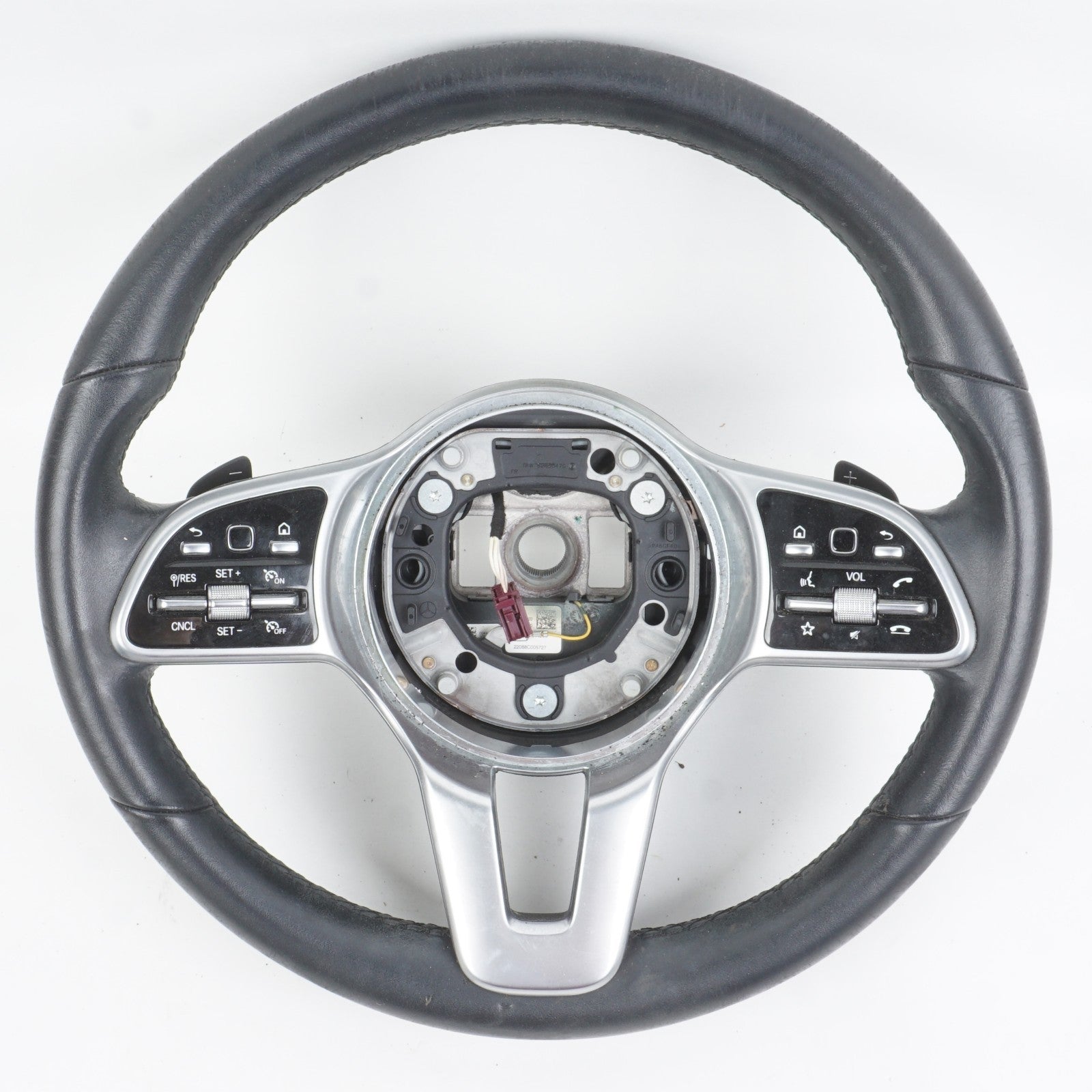 2022 - 2024 MERCEDES EQB350 X243 STEERING WHEEL W/ SWITCHES & SHIFT PADDLES OEM